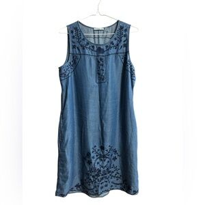 Dex Classic Blue Denim Fabric, 100% Tencel